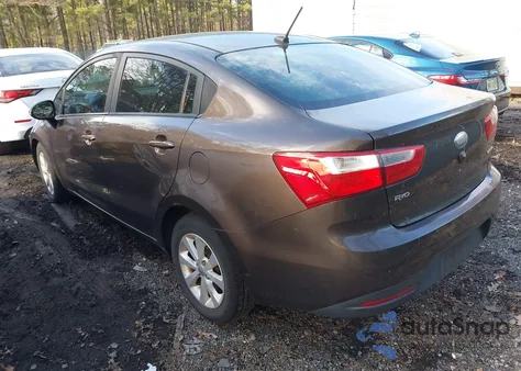 2013 Kia Rio Ex из США, поврежденный, VIN KNADN4A31D6241293